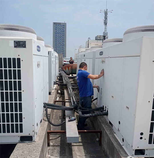 佛山市中央空调制热和不制冷系统维修方法